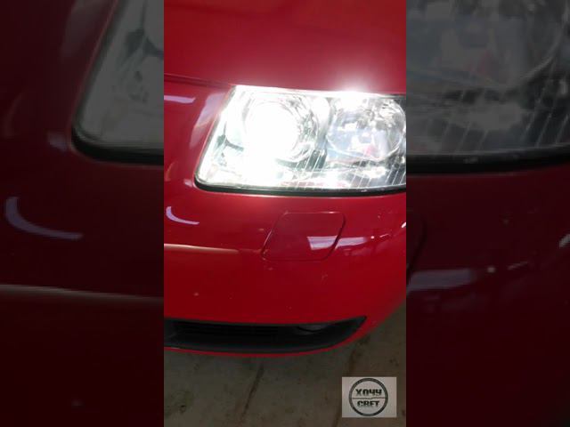 audi S3 восстановление оптики, замена линз на современную би-ксенон hella3r смотреть онлайн