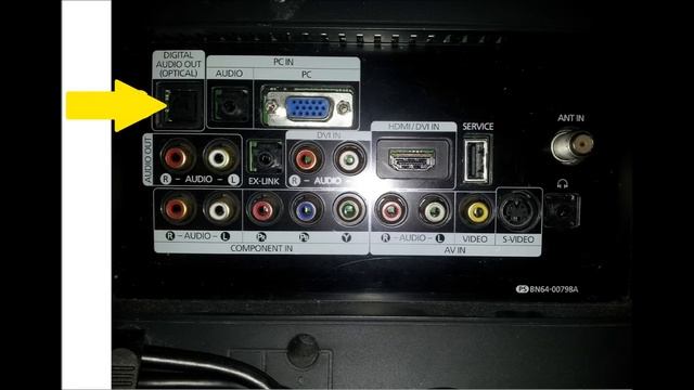 How to Hook up a Soundbar to a TV using a Digital Toslink Cable смотреть онлайн