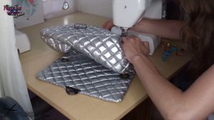 Стеганая сумочка. Сборка сумки. Урок 3/Natalie Erim