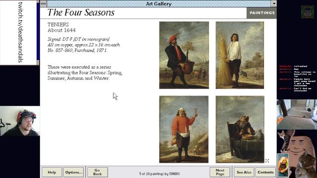 Microsoft Art Gallery (Windows 3.1): Tasteful Knudsens смотреть онлайн