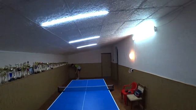 НАСТОЛЬНЫЙ ТЕННИС ОТ ПЕРВОГО ЛИЦА | ИГРАЮ ПРОТИВ КМС | PING PONG FIRST PERSON | TABLE TENNIS | смотреть онлайн