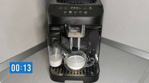 Cum faci un cappuccino la aparatul De'Longhi Magnifica Evo ECAM 290.61.B