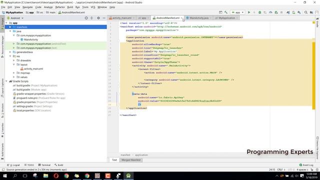 Integrate Crashlytics with Fabric IO Analytics in Android Studio смотреть онлайн