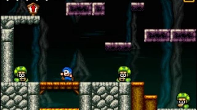 Retro platformer "Bloo Kid" available for iPhone, iPod Touch and Android смотреть онлайн