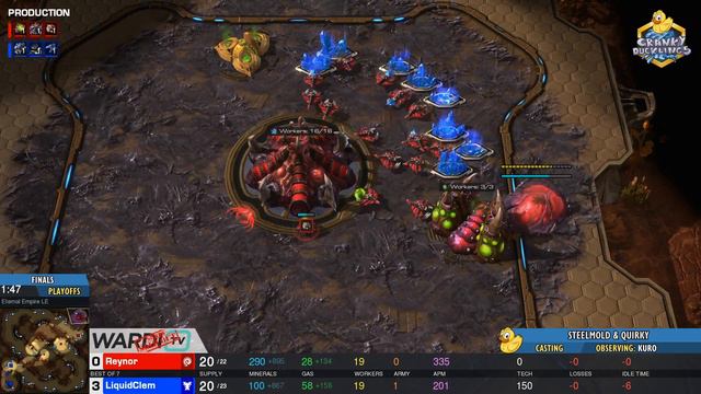 Reynor vs Clem - ZvT | WardiTV We Sold Out - Playoffs | StarCraft 2 Tournament смотреть онлайн