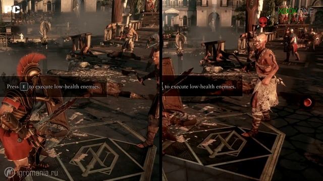 Ryse: Son of Rome — Сравнение графики — Xbox One vs PC смотреть онлайн