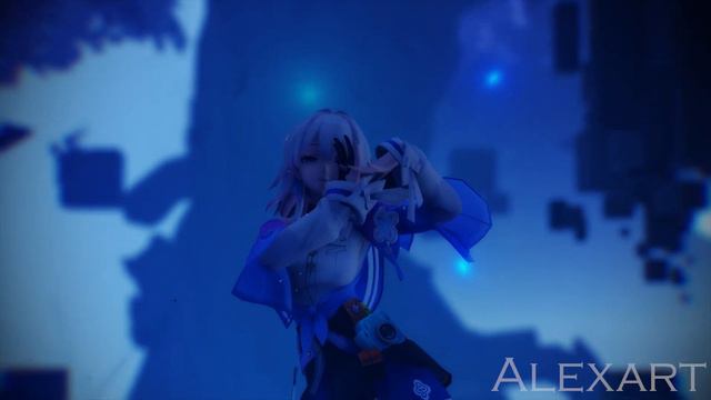 MMD Honkai Star Rail March 7th - Villain +Motion DL Link смотреть онлайн