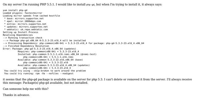 DevOps & SysAdmins: Centos :: Can't remove / delete package смотреть онлайн