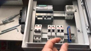 Сборка уличного электро щита