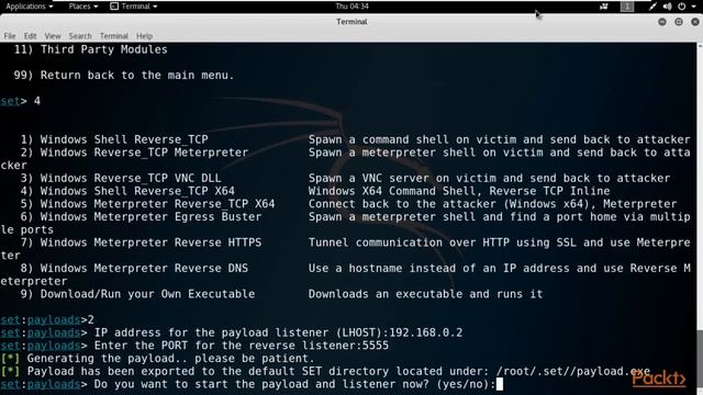 Kali Linux: Trojan Attack Using SET [Part 38] смотреть онлайн