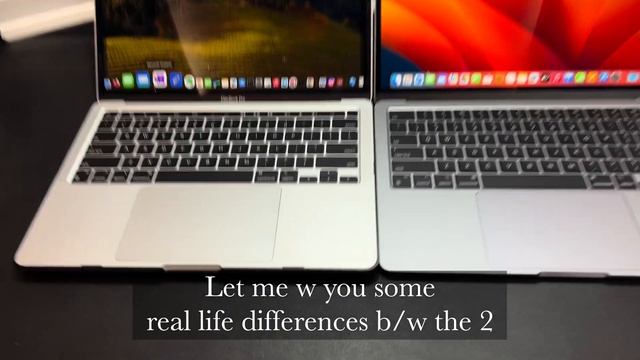 MacBook Air M2 Unboxing & Comparison with M1 MBP | Space Grey vs Silver | ASMR смотреть онлайн