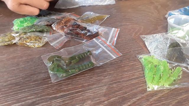 Горы робочих силиконовых приманок FISH HUNTER для ловли на спиннинг смотреть онлайн