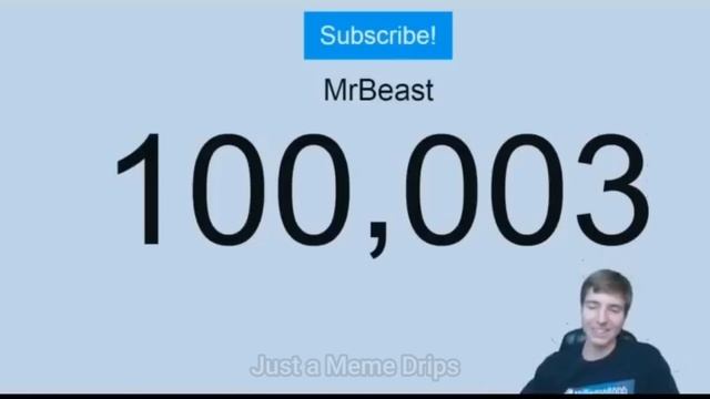 MrBeast hits 100k VS 100M Subscribers Comparison смотреть онлайн