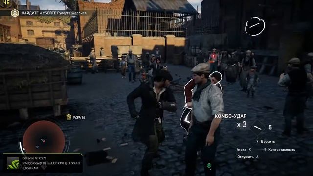GIGABYTE GeForce GTX 970 G1 GAMING 4G Assassin's Creed Syndicate смотреть онлайн
