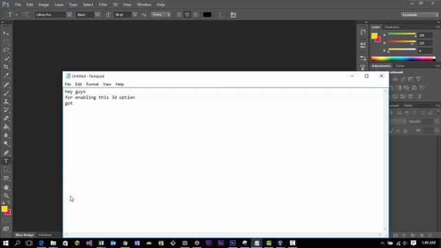 How to Enable 3D option in photoshop cs6 2017 смотреть онлайн