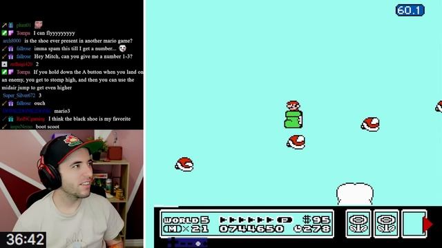 This Mario 3 Speedrun Breaks the Game (100% Goomba Shoe TAS) смотреть онлайн