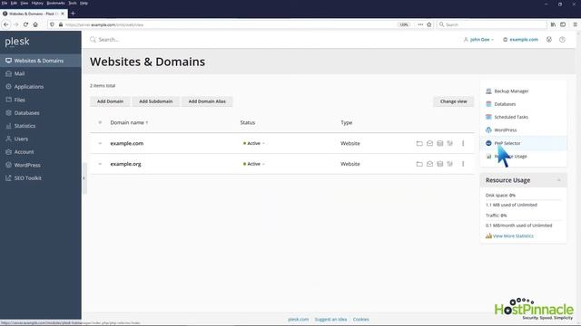 How to Enable the Mailparse Extension of PHP Using CloudLinux Selector in Plesk HostPinnacle смотреть онлайн