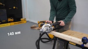 Маленькая аккумуляторная бесщеточная дисковая пила DeWALT DCS512N - #обзор. Нужен ли 12V инструмент