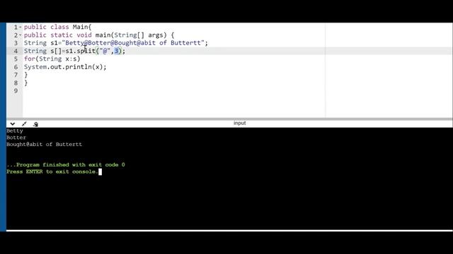 String Methods | split() String Method смотреть онлайн