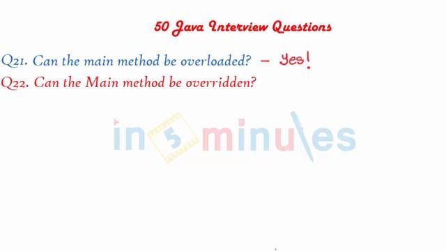 V23 | Main Method Overloaded and Overriding смотреть онлайн