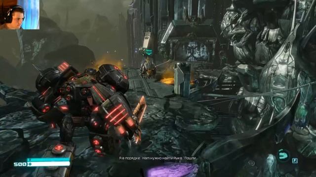 Смельчак крушить?⚡?⚡? (Transformers Fall of Cybertron) #10 смотреть онлайн