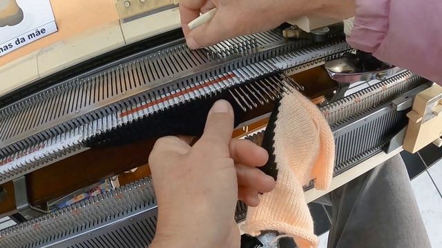 intarsia em tricô à máquina смотреть онлайн