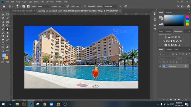Object Remove Advance In Photoshop (Class- 15) LEDP-2020 Online Live Class | Graphic Design Course