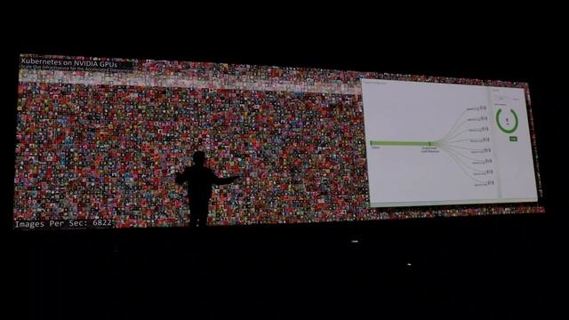 NVIDIA Demos Tesla V100 Deep Learning Image Inference Vs Intel Skylake Xeon At GTC 2018 смотреть онлайн