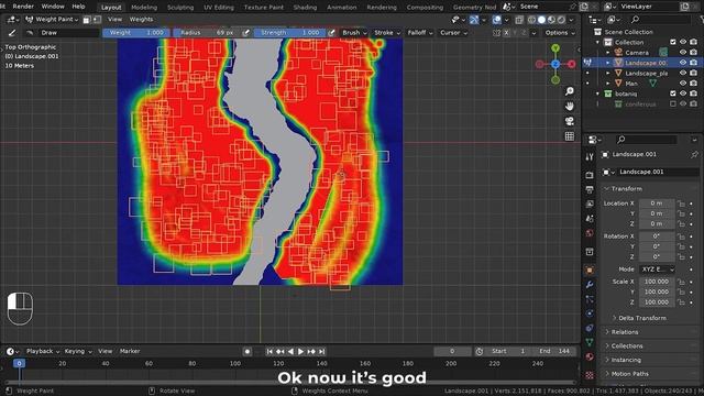 Blender Tutorial : Create a Beautiful River Landscape in Blender смотреть онлайн