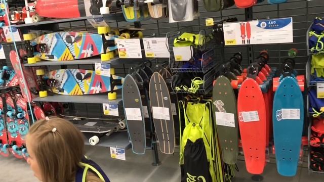 Влог: Выбираем новый велосипед + покупаем скейтборд ДЕКАТЛОН Уфа // Trip to the store sport Store смотреть онлайн