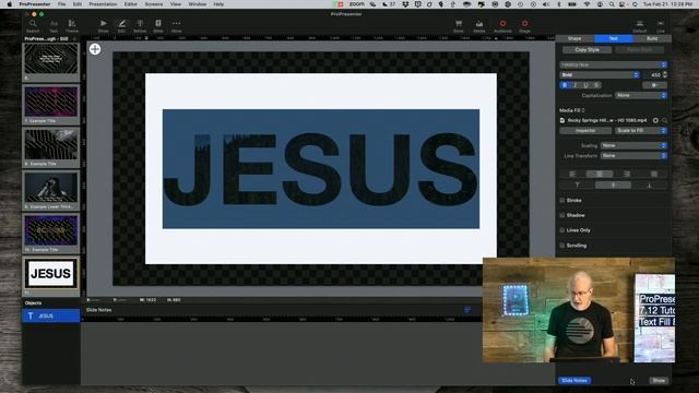 ProPresenter 7.12 Tutorial: Text Fill Effects смотреть онлайн
