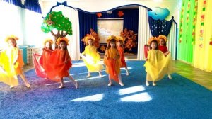 Детский танец с шарфиками "Художница Осень" Старшая группа. Автор песни Мишакова М.А.