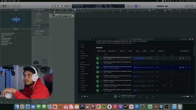 How to use SPLICE? | MAKING a BEAT with SPLICE in Logic Pro X | Splice tutorial смотреть онлайн
