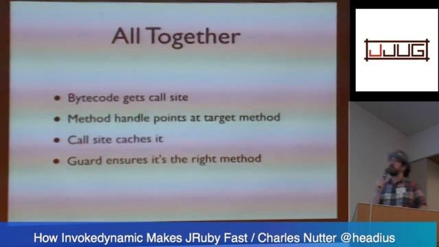 How Invokedynamic Makes JRuby Fast / Charles Nutter @headius #jjug смотреть онлайн