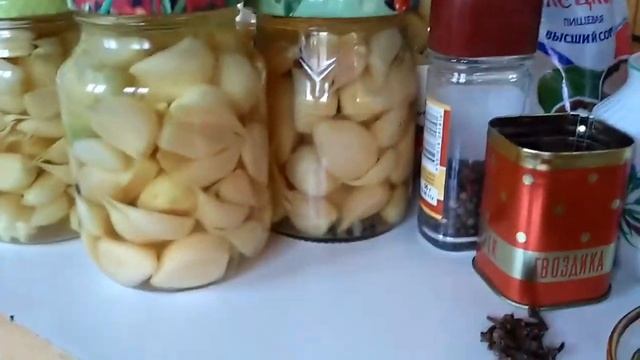 Маринованный чеснок на зиму. #чеснок#маринованный#зима смотреть онлайн