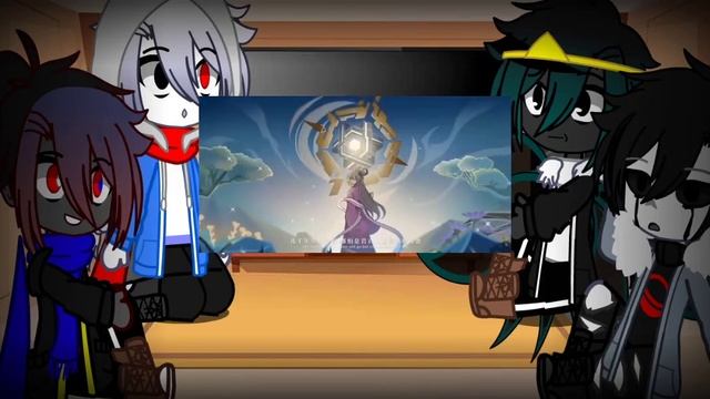 [•° sans au's •°] [react to] [zhongli] смотреть онлайн