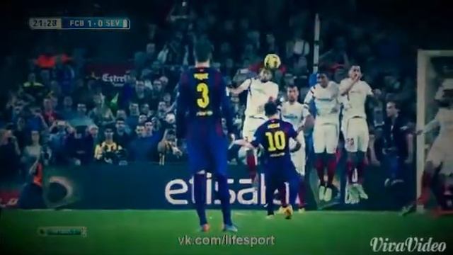 futVine| Lionel Messi. Рекордный гол смотреть онлайн
