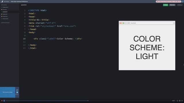 CSS Color Scheme Tutorial смотреть онлайн