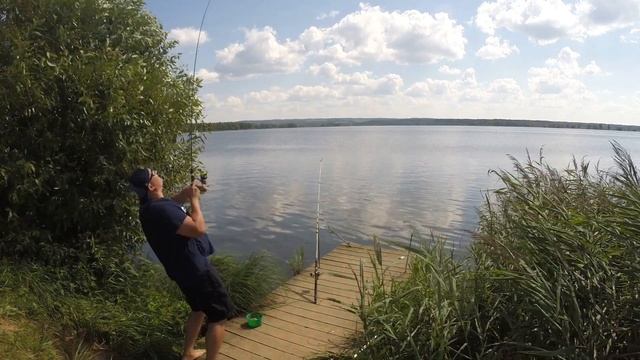 Карповая рыбалка на Рыбхозе Клинский. GAD Gancho & Carpfishing смотреть онлайн