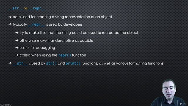 002 str and repr Methods Lecture смотреть онлайн