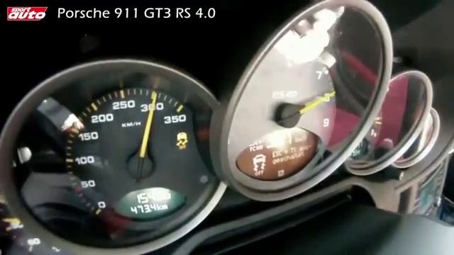 GT3 RS 4 0 braking 332 to 0 km h high speed braking test sport auto Porsche 911 смотреть онлайн