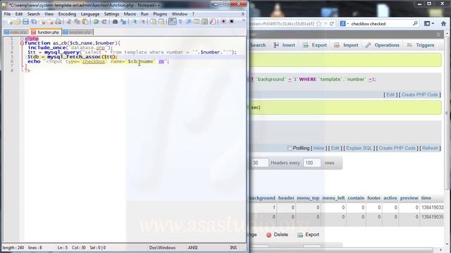 Create System Template - 06 - Create Checkbox Function - PHP, MySQL, CSS Tutorial Series смотреть онлайн