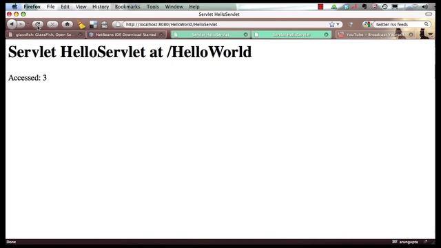 Java EE 6 and GlassFish 3 with NetBeans 6.9 (1 of 5) - JSP + Servlets + EJB смотреть онлайн