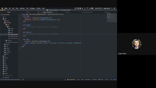Rails API performance and sparse fields by Logan Sears смотреть онлайн