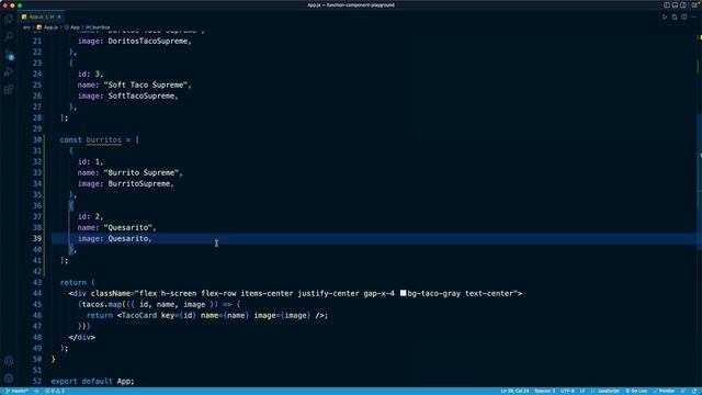 React Masterclass #81 - Render BurritoCard Components смотреть онлайн