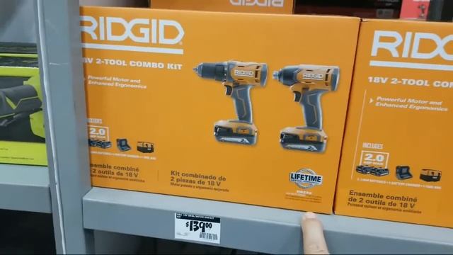 Home Depot April Tool Deals Ridgid, Dewalt, Ryobi,Clearance смотреть онлайн