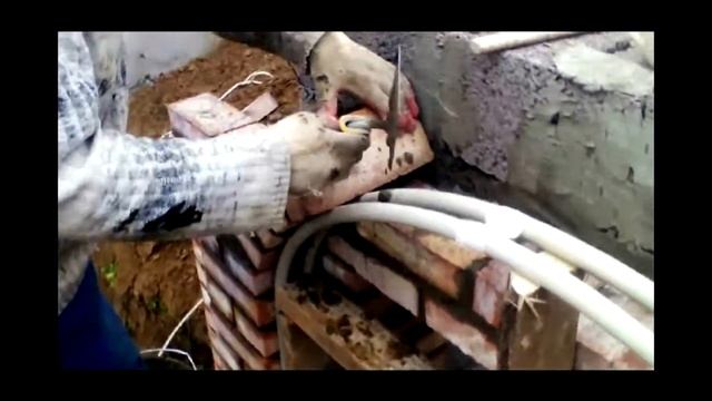 Простой способ как изготовить арку из кирпича .Погреб .Арка. смотреть онлайн