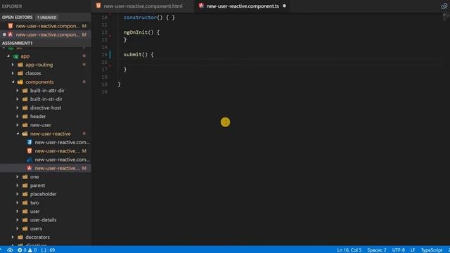 Angular Training Part 6 - Quickly creating a Bootstrap form for our Reactive Form смотреть онлайн