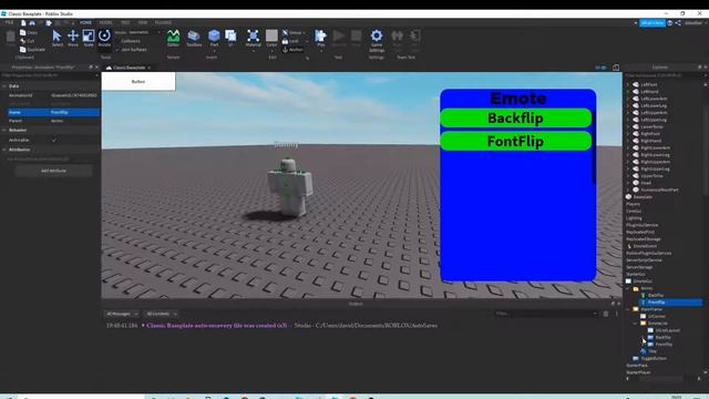 Roblox Studio: How to make your own custom emote GUI смотреть онлайн