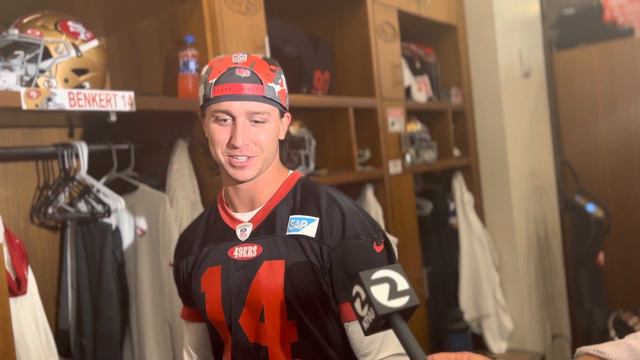 New 49ers QB Kurt Benkert is a smart guy — ran a consulting business while waiting to get signed смотреть онлайн